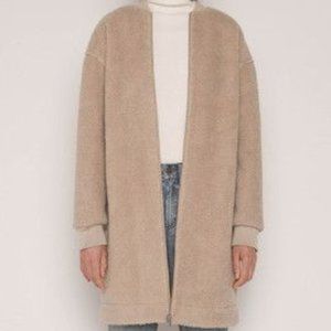 Oak + Fort Teddy Bear Jacket with Hood